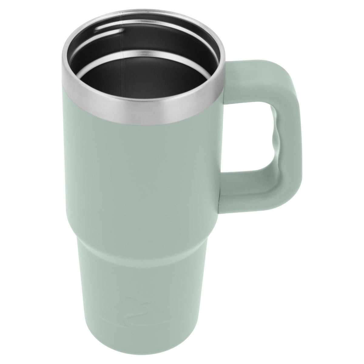 Ozark Trail 30 oz Stainless Steel Insulated Travel Tumbler with Handle and Flip Straw Lid, Rose Shimmer